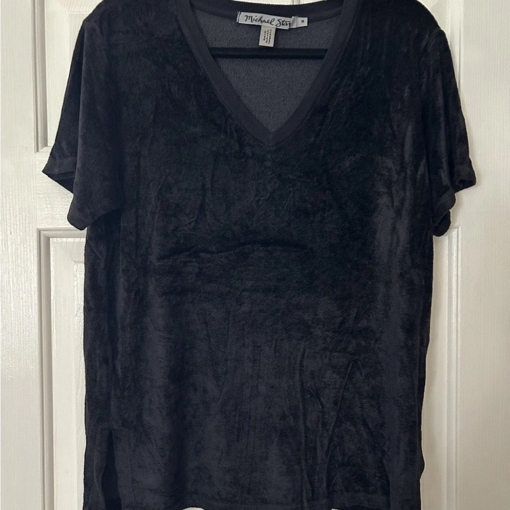 Michael Stars Black Short Sleeve T-Shirt